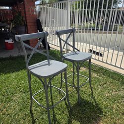 3ft 6in high steel chair