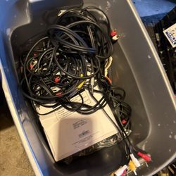 Misc DJ Pro audio Cable. Speaker / Monitor Power Che Cord  Figure 8 RCA to RCA And multiple other