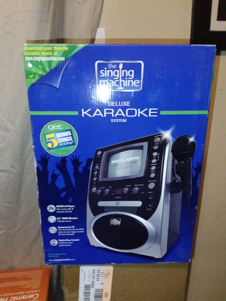 Almost Brand New Karaoke Machine