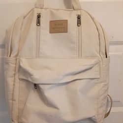 Never Used Cream Colored GAXOS Backpack 