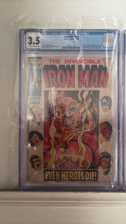 Iron man comic book