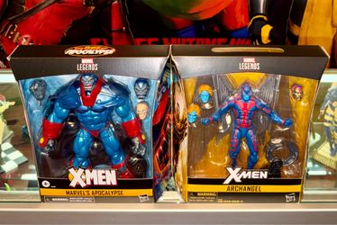 Marvel Legends X-Men Series Deluxe Exclusives Age of Apocalypse 8” / Archangel 6” New NRFP MISP