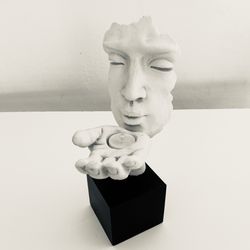 Vitruvian Collection "Blowing A Kiss" Sculpture Statue