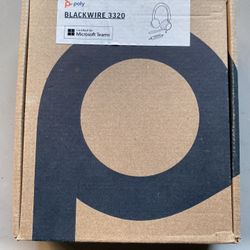 Poly Blackwire 3320 USB Stereo Headset 