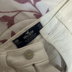 Bootcut Hollister White Jeans