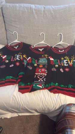 Christmas sweaters S/M/XL