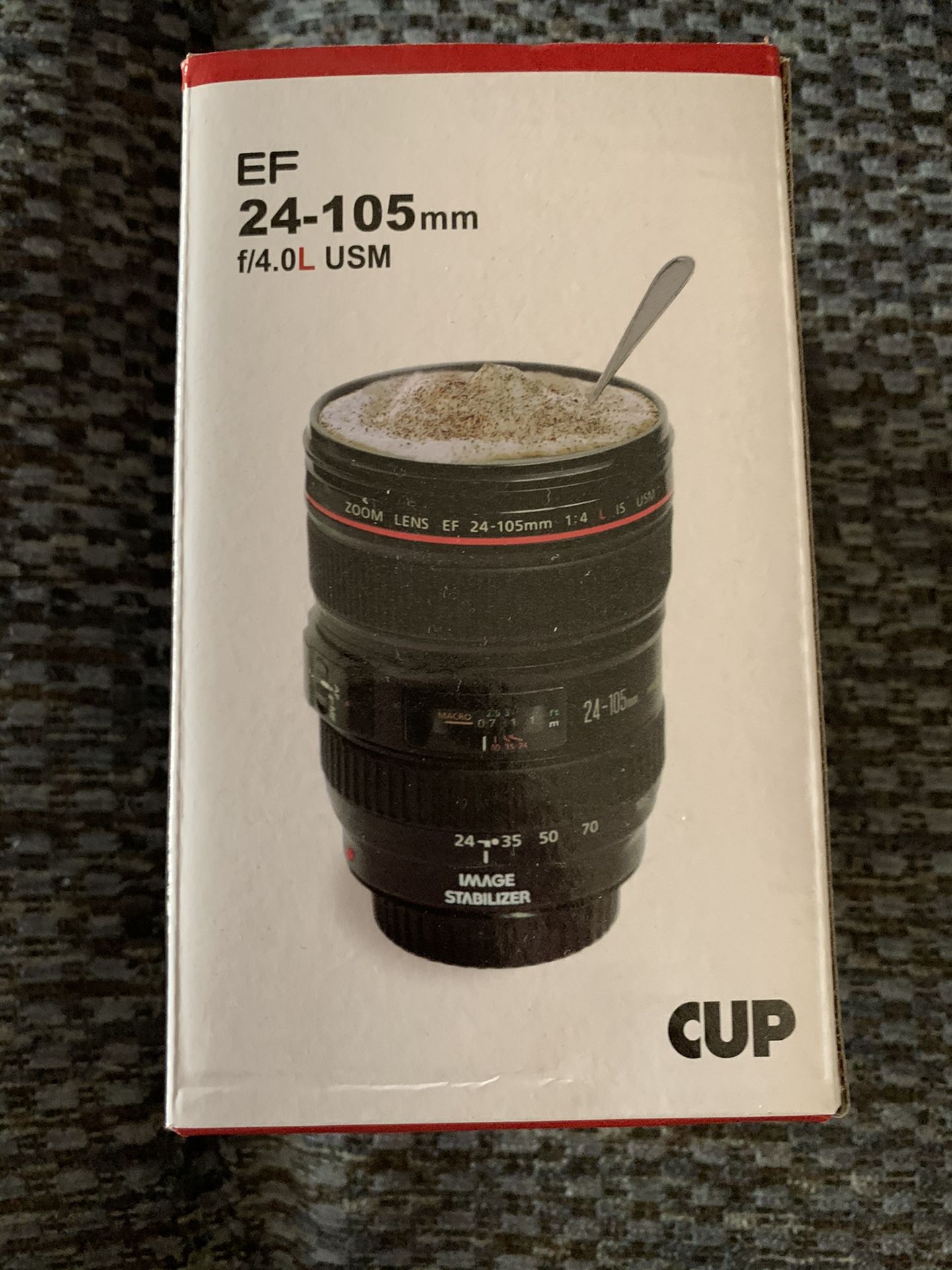 Camera Lens Coffee Cup With Lid