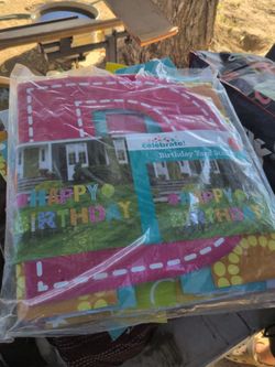 Happy Birthday Yard Stakes