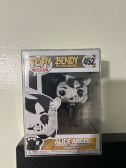 Funko Pop Alice Angel #452 Bendy and the Ink Machine GameStop Exclusive MINT W/ Protector