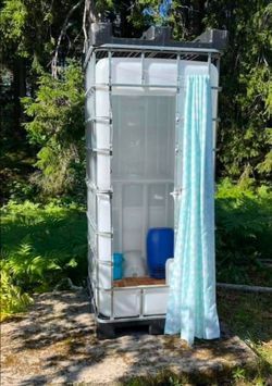 Outdoor portable shower