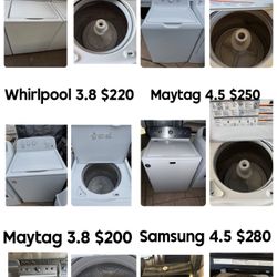 Washer all brands and styles available