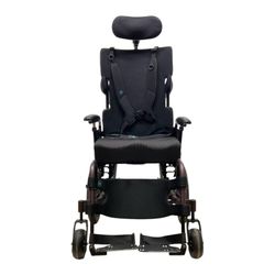 Wheel chair Ki Mobility Focus CR manual tilt-in-space wheelchair with an Axiom SP pressure-relief cushion