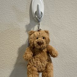 Jellycat Bartholomew Bear Bag Charm - Brand New with Tags