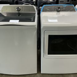 GE Profile 5.0 cu. ft. Top Load Washer 7.4 cu. ft. Smart Electric Dryer