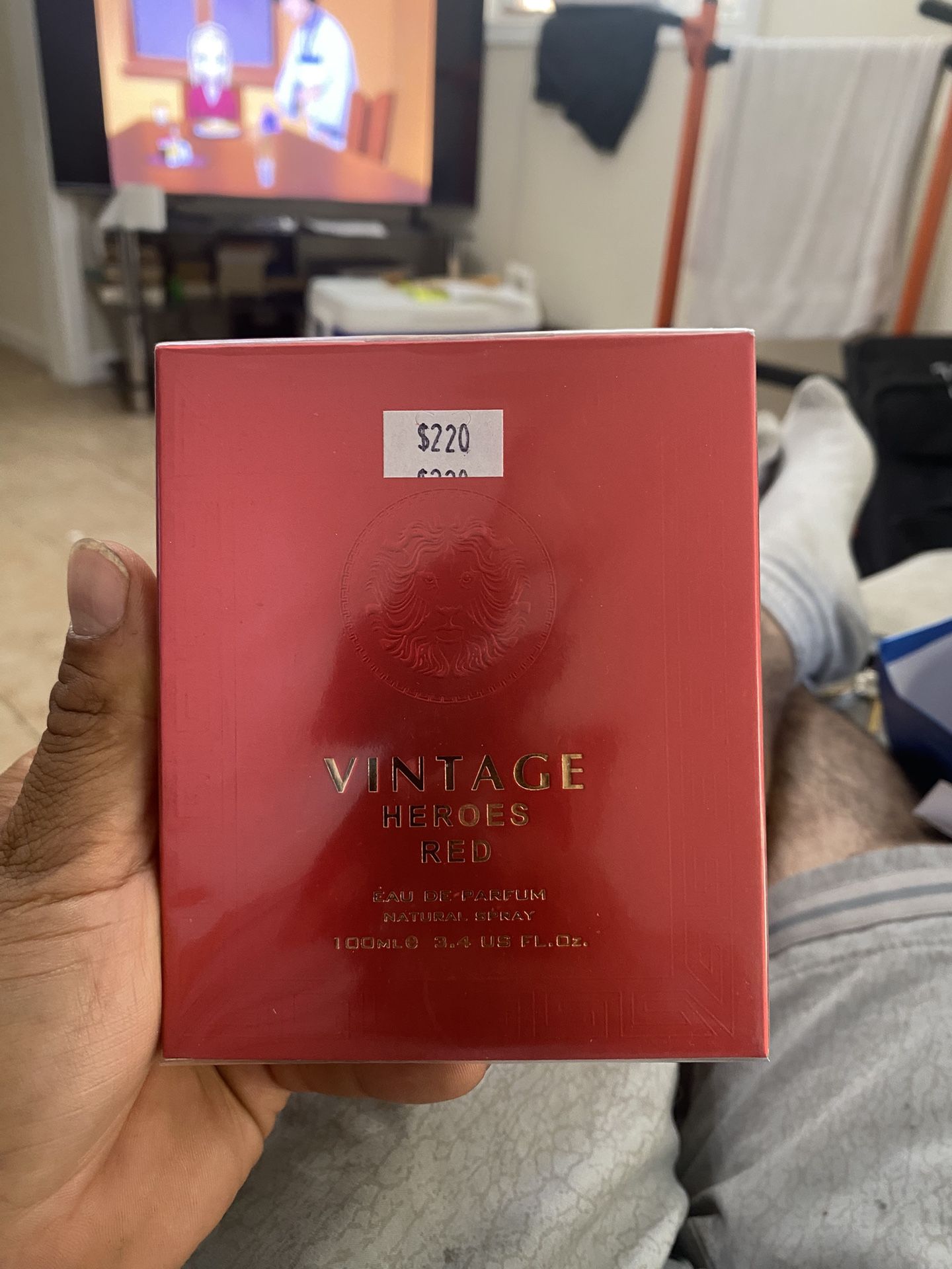 Vintage Hearts Red Brand New