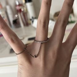 two pieces rings