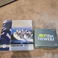 Fishing Reel & Binoculars