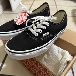 Authentic Black Vans