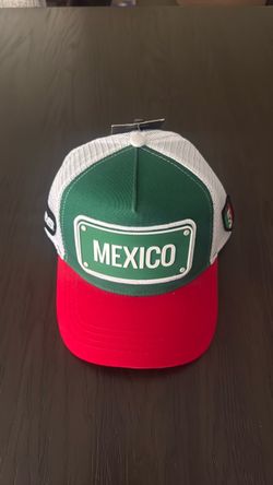 Mexico Trucker Hat Green Red White