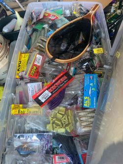 Big box of baits.