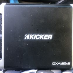 Kicker Dxa 125.2 High Powered 2 Channel Bridgeable Amplifier RCA’s Included 