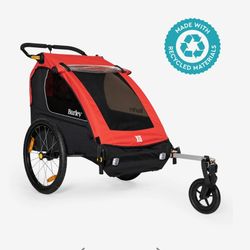 BURLEY Honey Bee biking and strolling on the go