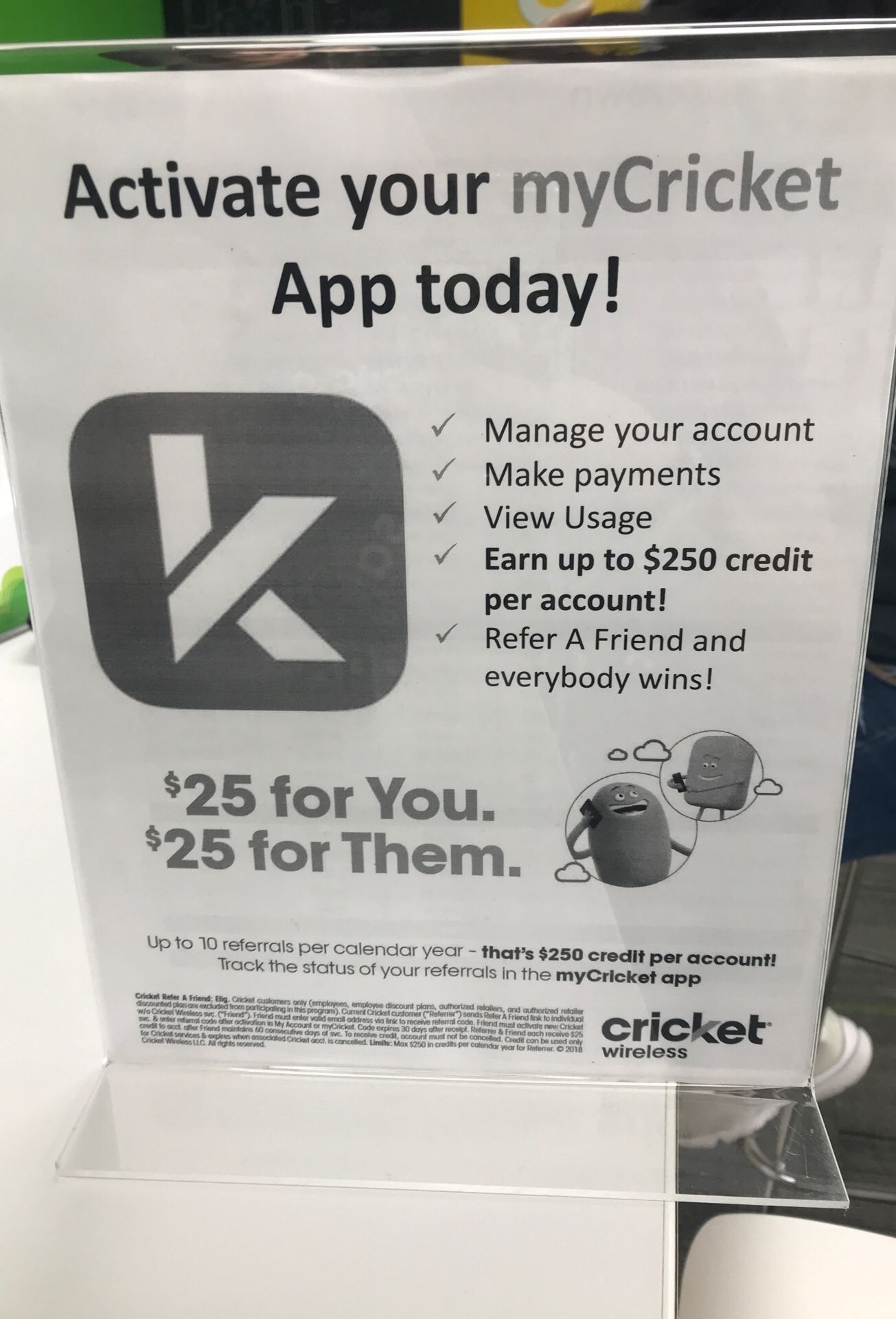 My cricket app