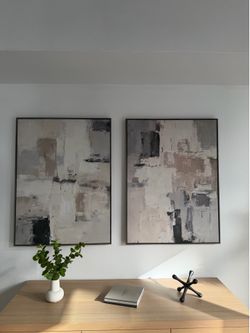 Large Canvas Wall Art (set of 2)