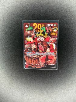One Piece Card Game Monkey D. Luffy P-159 29th Anniversary
