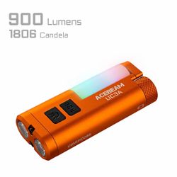 ACEBEAM UC3A Rechargeable EDC AAA Flashlight, Multi-Light Source Mini Flashlight
