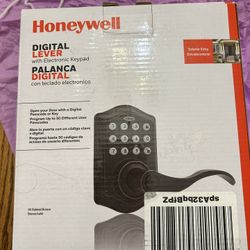 Brand New Digital Lever With Electronic Keypad/Lock Honeywell