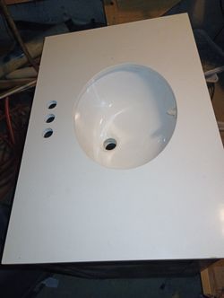 Bathroom Sink- Floor Cabinet