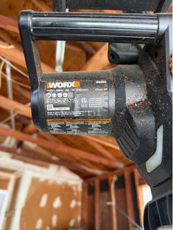 Worx pole saw