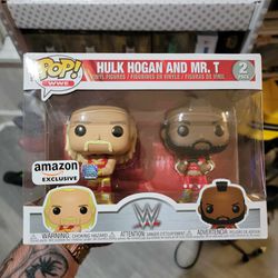 Hulk Hogan & Mr T Funko Pop
