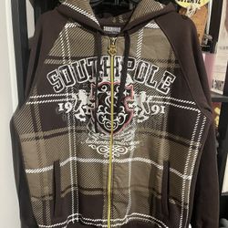 Southpole Zip Up Hoodie 