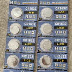 CR1632 Lithium Button Battery - 10 Pcs