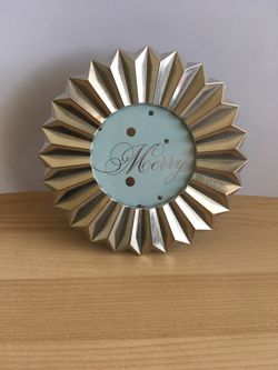Homegoods Silver Starburst Frame