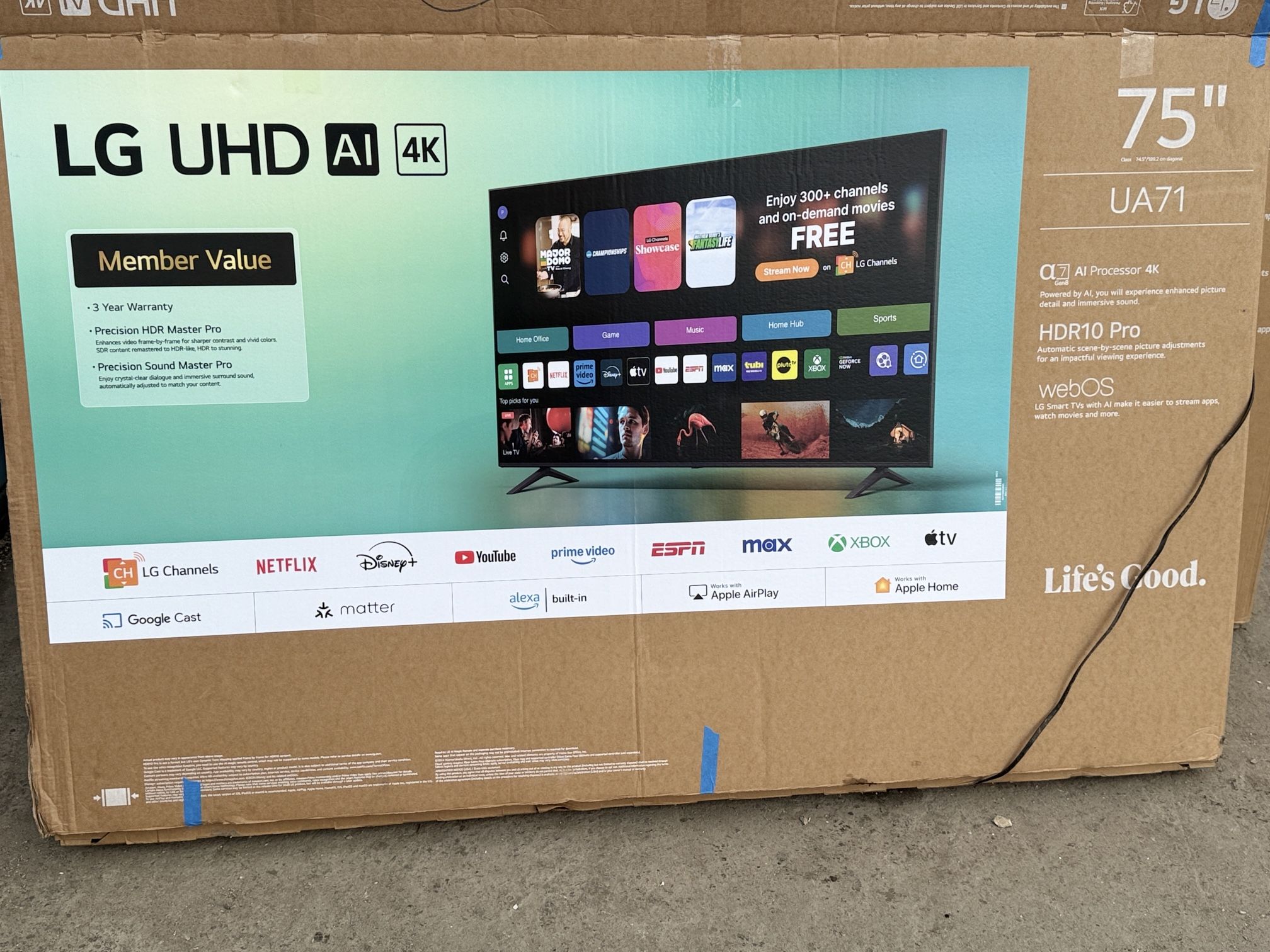 LG UHD AI 4K Tv