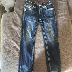 Authentic dark blue Rock Revivals