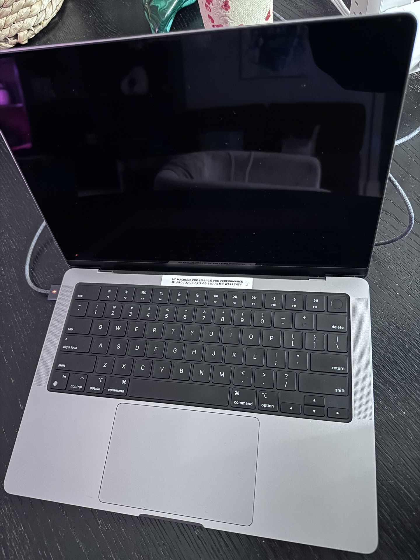MacBook Pro 14” (2021–2023) — M1 Pro, 32GB RAM, 512GB SSD 