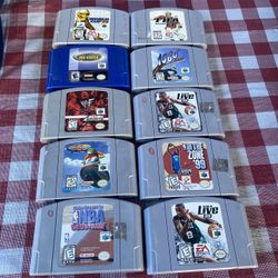Nintendo 64 Video Games 