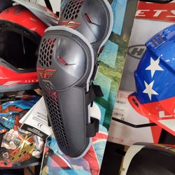 Motocross off-road knee and shin guards adult size