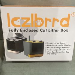 New Cat Litter Box - Fully enclosed