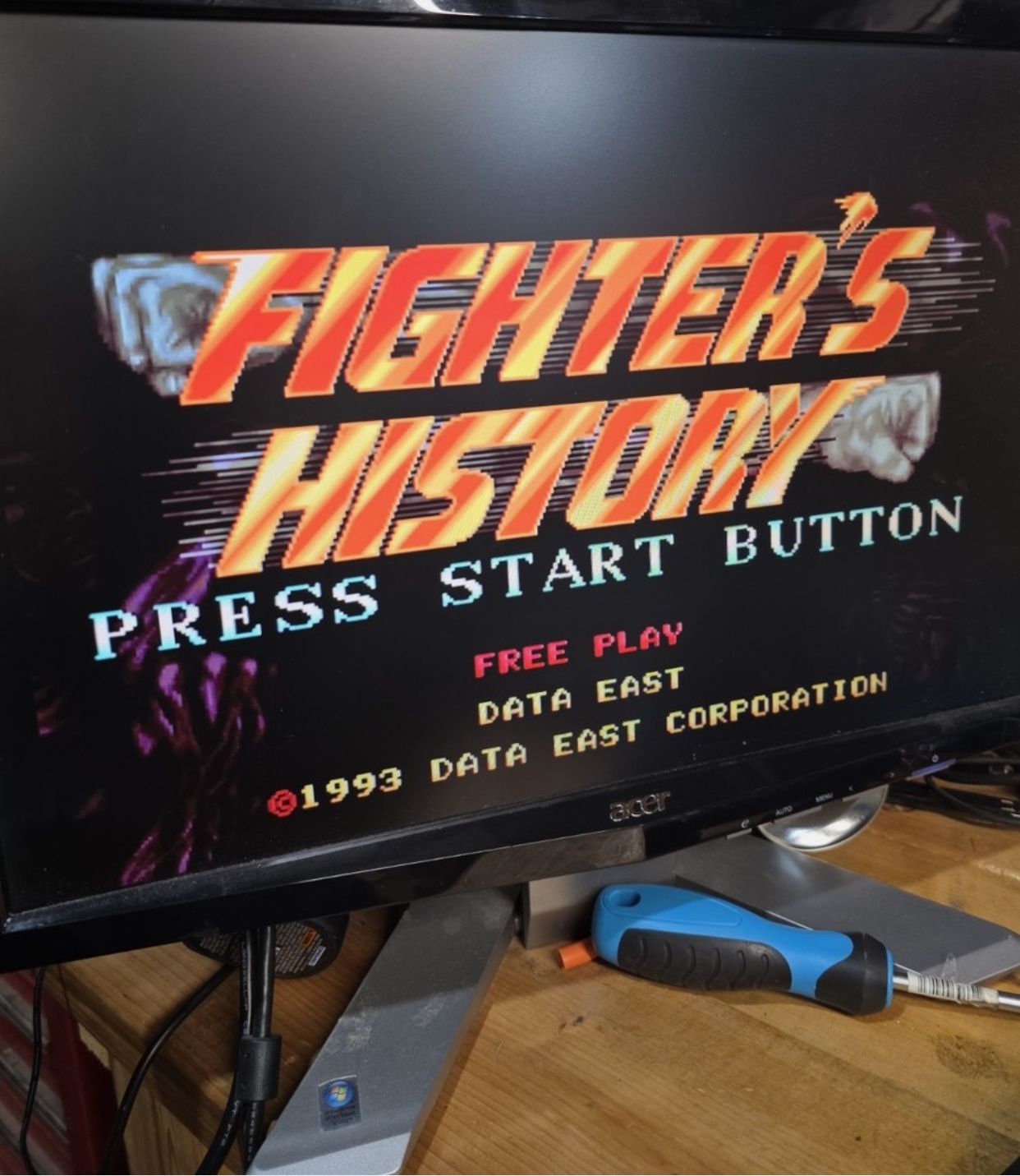 Fighter’s History Arcade PCB