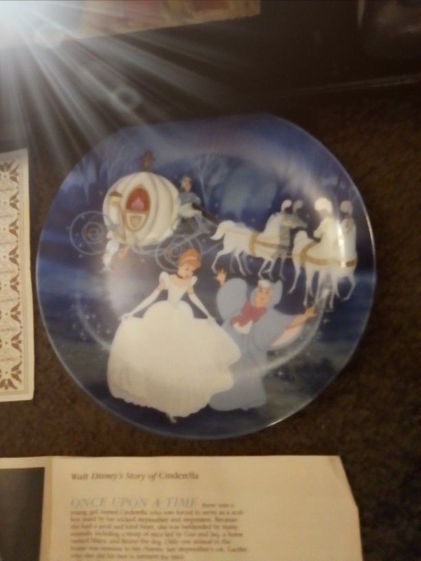 Cinderella Collecter Plate 