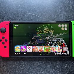 Nintendo Switch Oled With 1000+ Games