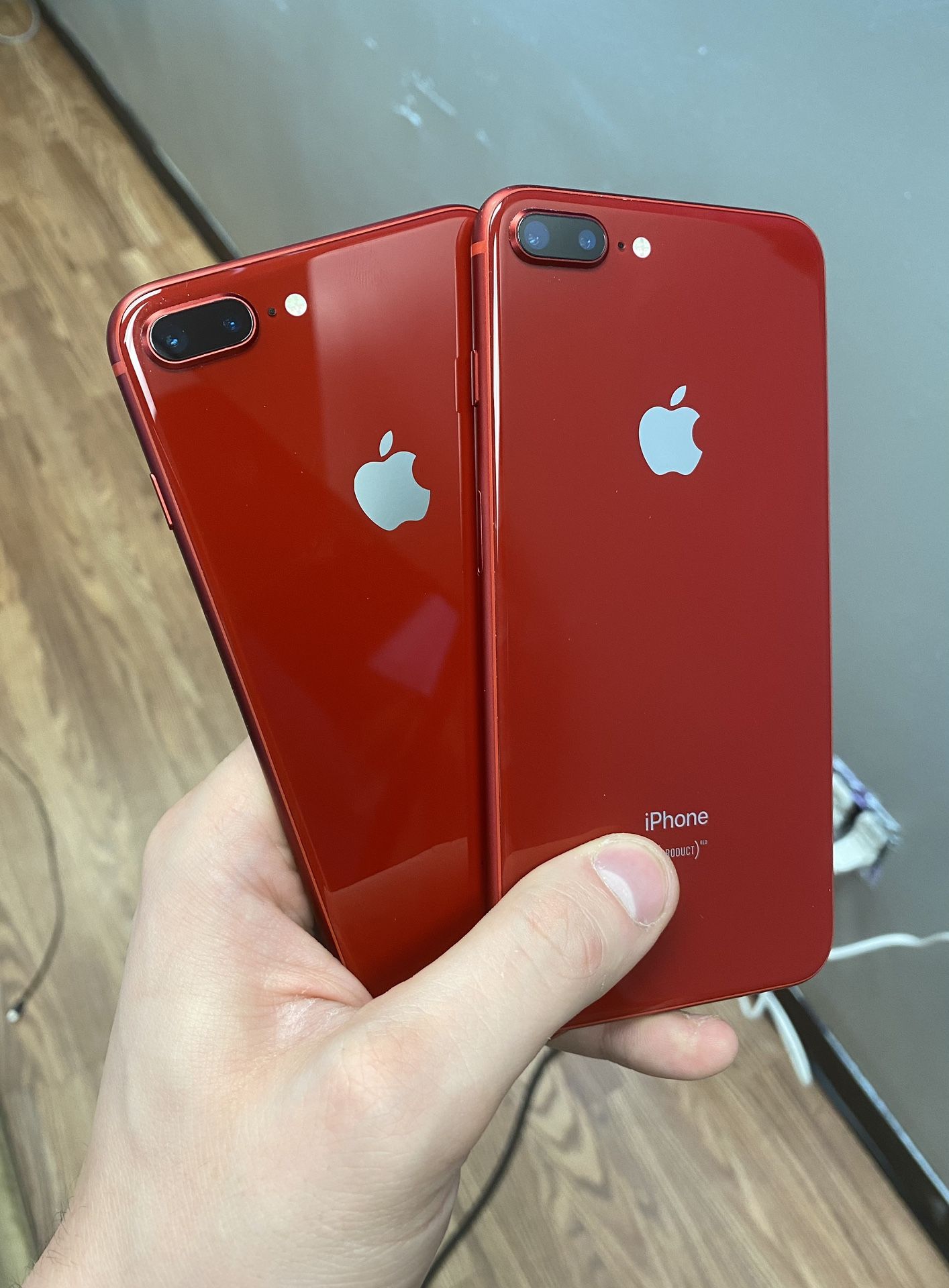 Unlocked iPhone 8+ 256GB Red