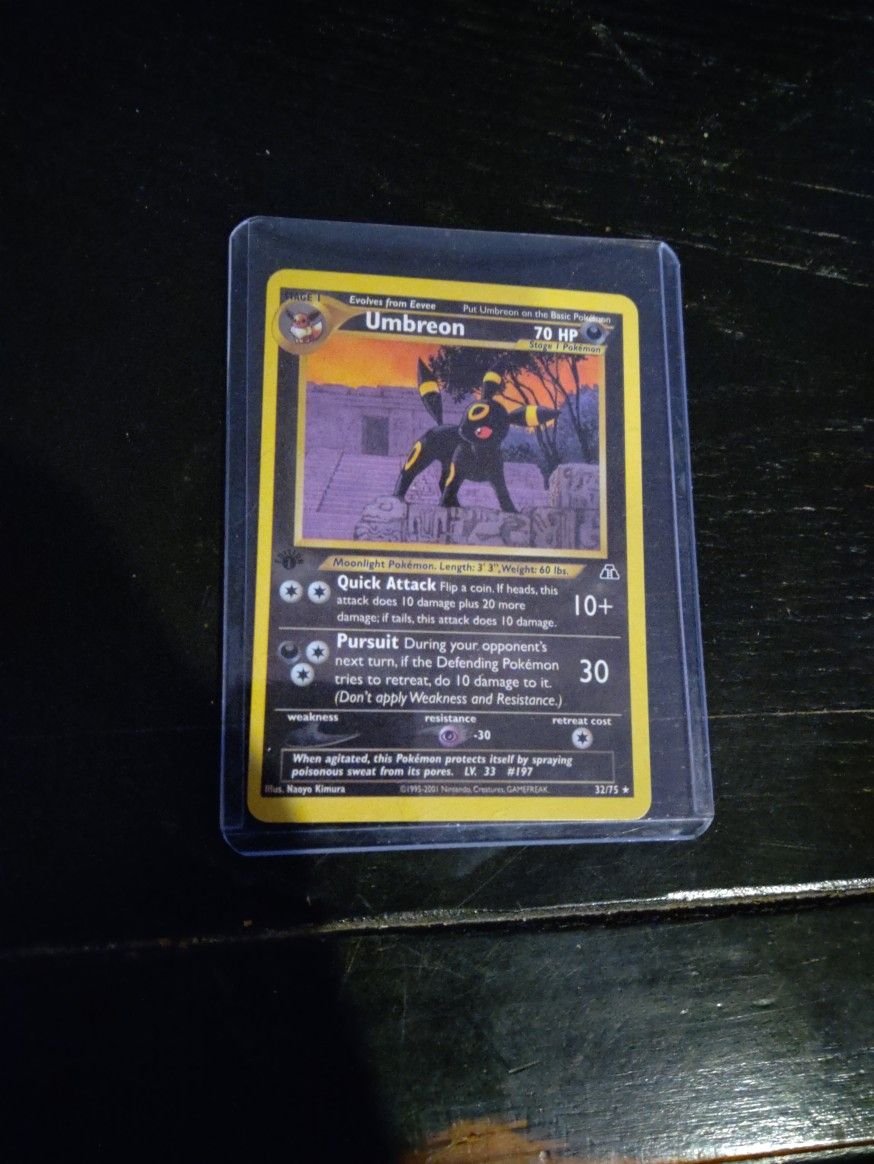 1st Edition Umbreon #32