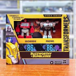 Transformers Studio Series Ironhide Prowl New G1 Style Autobots