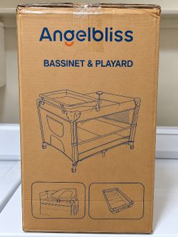 Angelbliss Bassinet & Playard ā Like New ā 5-in-1 ā Open Box